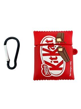 AirPod 1 & 2 Case Cover | Silicone | Protective Case | Hook | Kit Kat **NEW